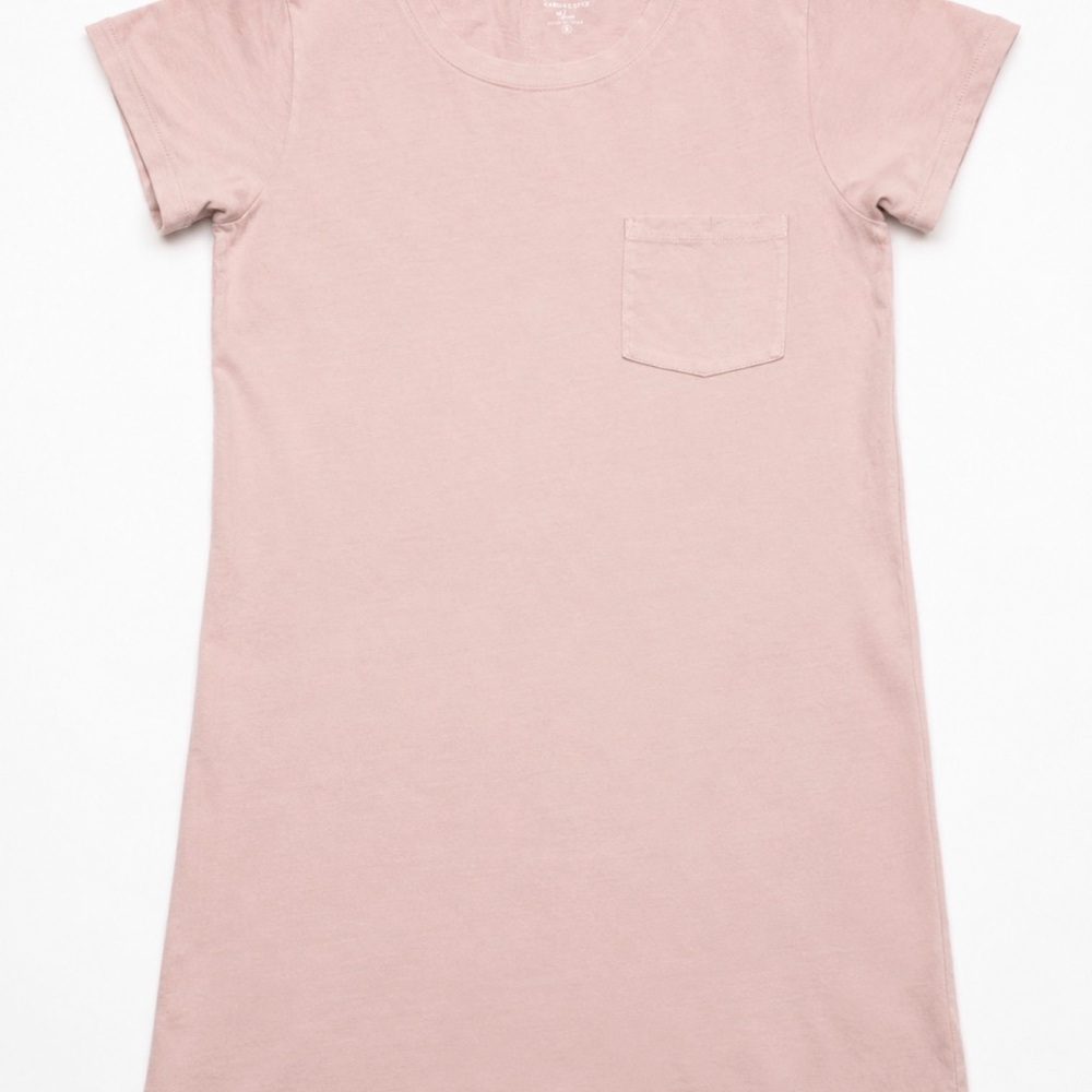 J Crew T-shirt Dress PINK Size Medium BNWT